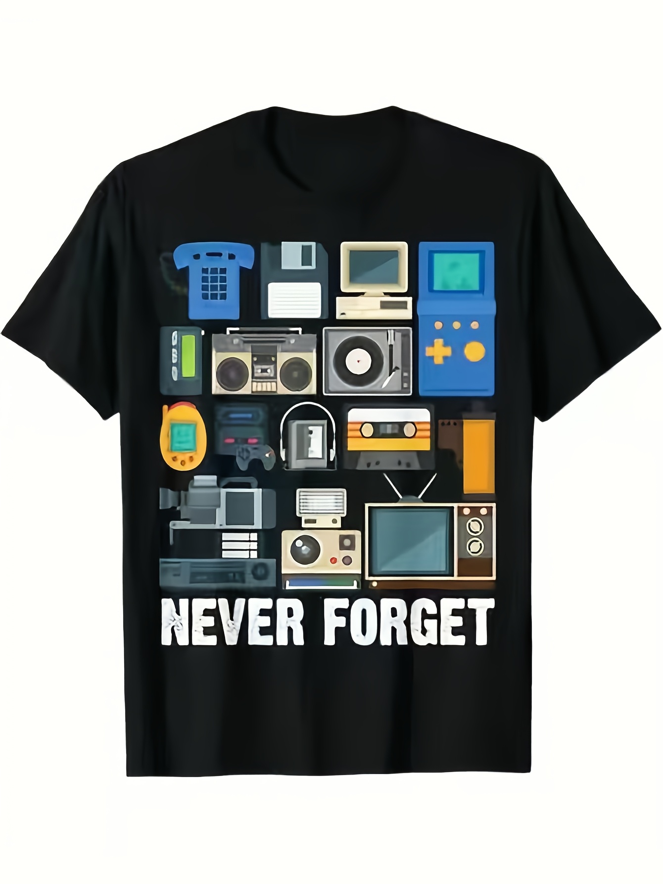 Gaming Console In 90S - Camiseta Retrô 80s 90s com Temática
