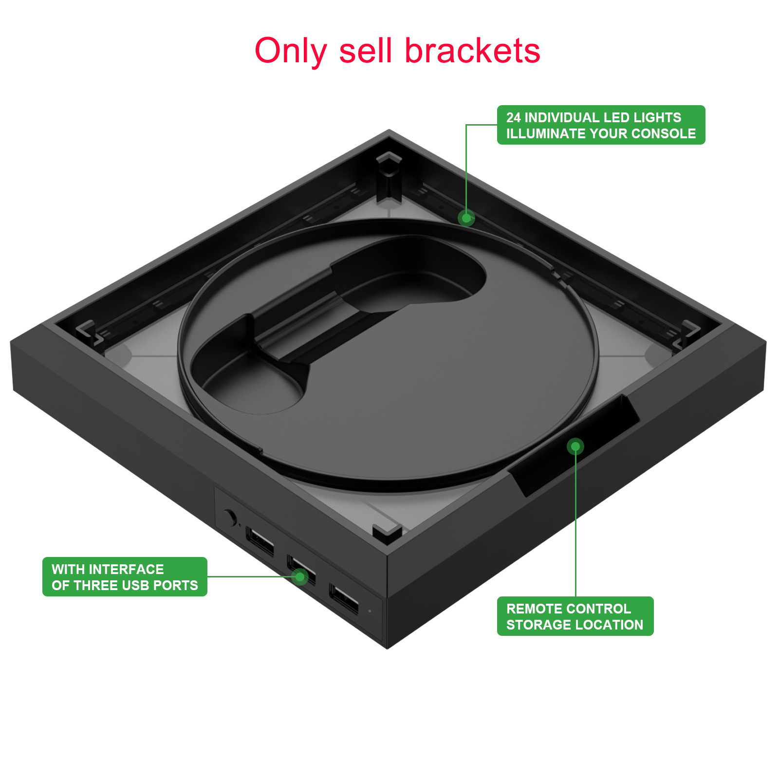 Gaming Console Xbox Series S - Base Para Xbox Series X/S Punho
