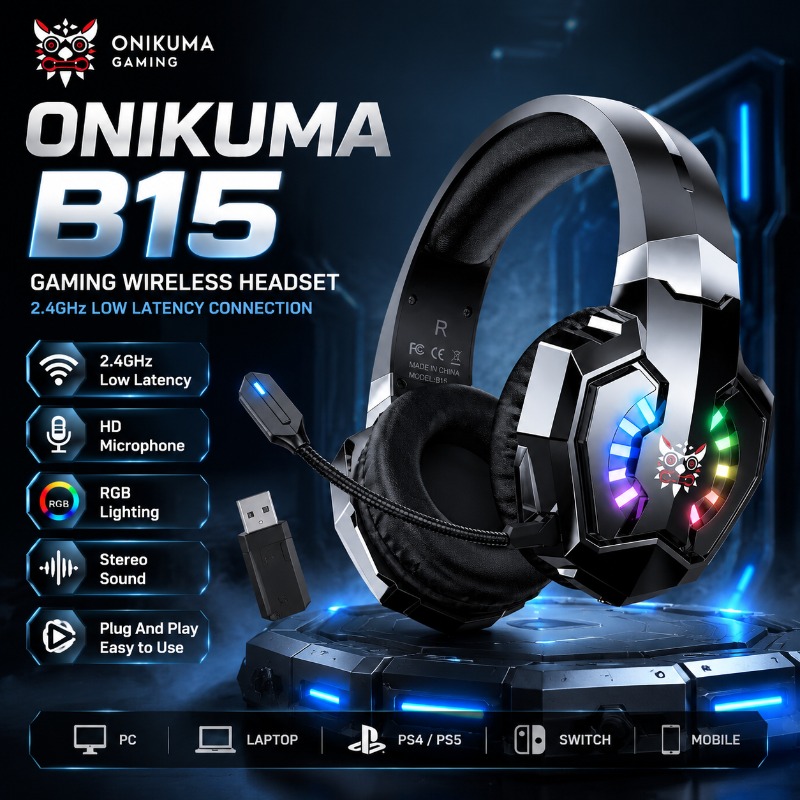 Gaming Console In Amazon - Fone de ouvido para jogos ONIKUMA