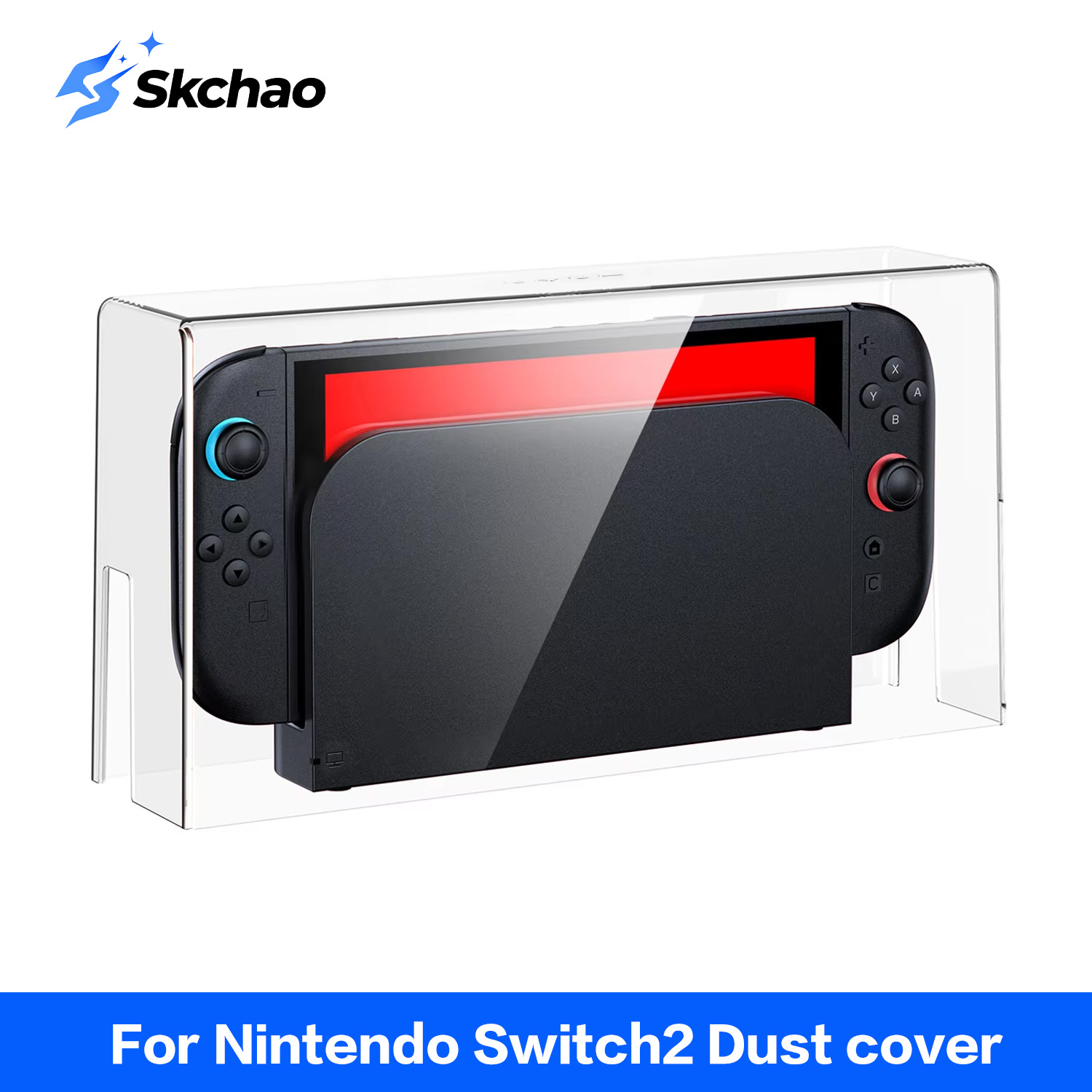 Gaming Console Display Case - Nova Capa Protetora HD à Prova