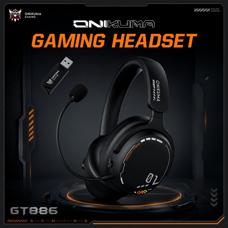 Gaming Console Apple - ONIKUMA GT886 Fone de ouvido para