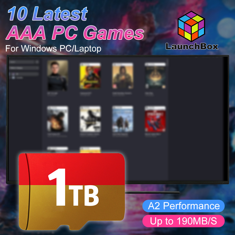 Gaming Console Windows - Cartão TF de 1TB JMachen para