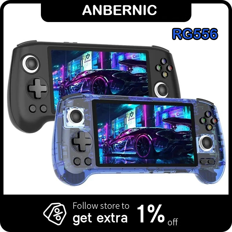 Gaming Console Windows - Console de Jogos Portátil ANBERNIC RG556