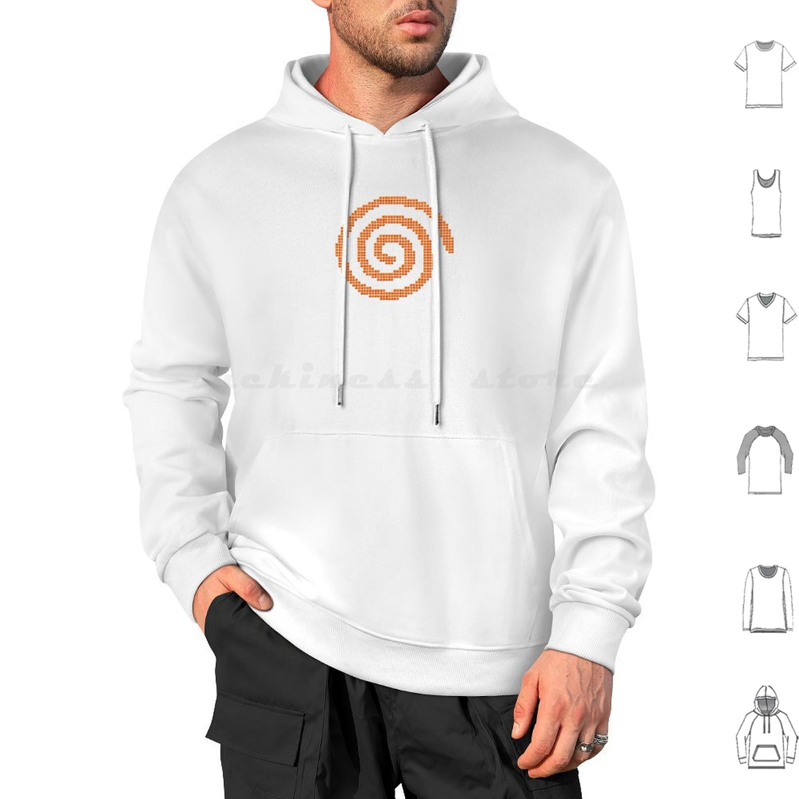 Gaming Console In 90S - Dreamcast Pixel Cubes Hoodies Manga Longa