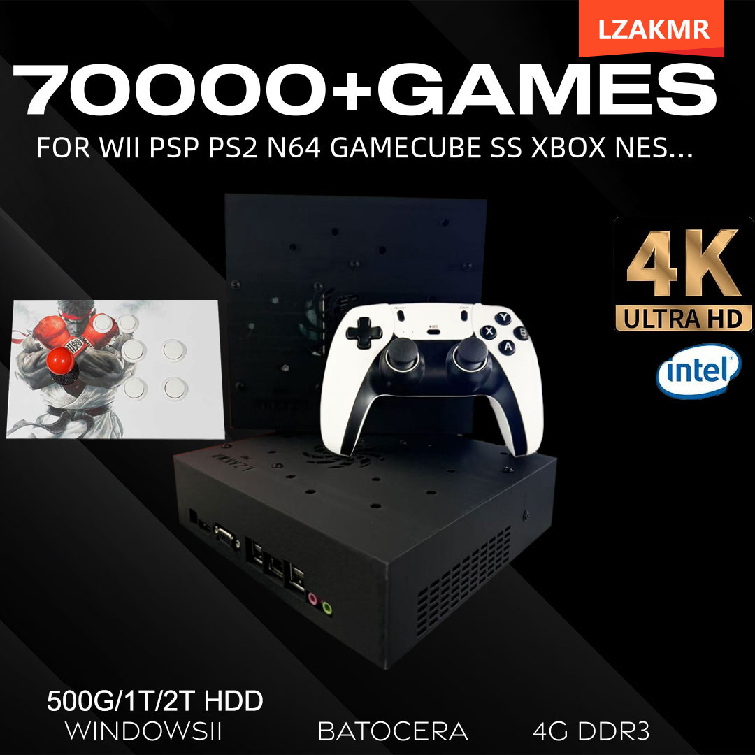 Gaming Console Windows - Console de jogos retrô 70000 +