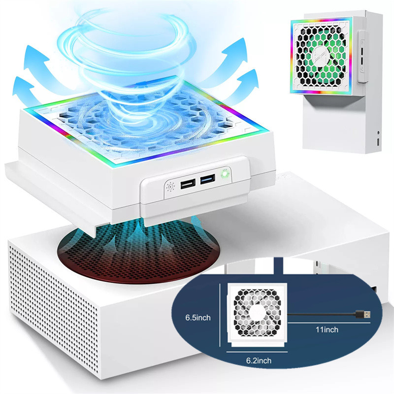 Ventilador de refrigeração led - Gaming Console Xbox Series S avaliação e preço