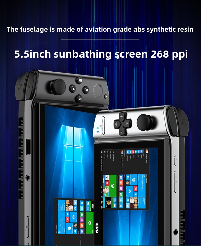 Tablet de jogos portátil GPD W - Gaming Console Second Hand avaliação e preço