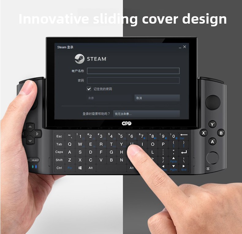 Tablet de jogos portátil GPD W - Gaming Console Second Hand avaliação e preço
