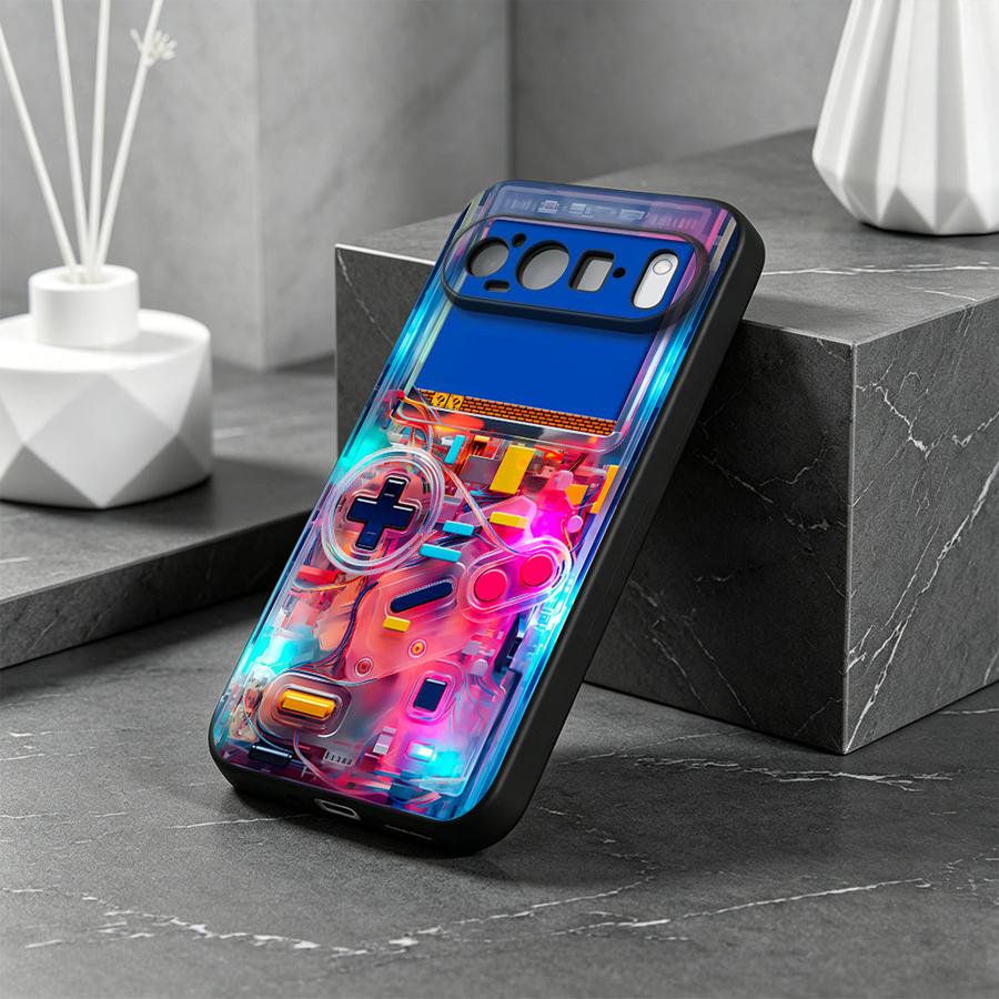 Capa de Telefone Funda para Go - Gaming Console Google avaliação e preço