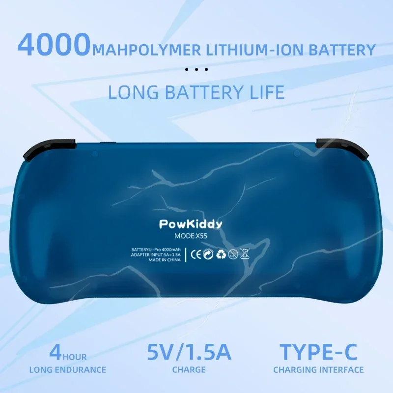 80000 jogos 512g powkiddy x55  - Gaming Console Sale avaliação e preço