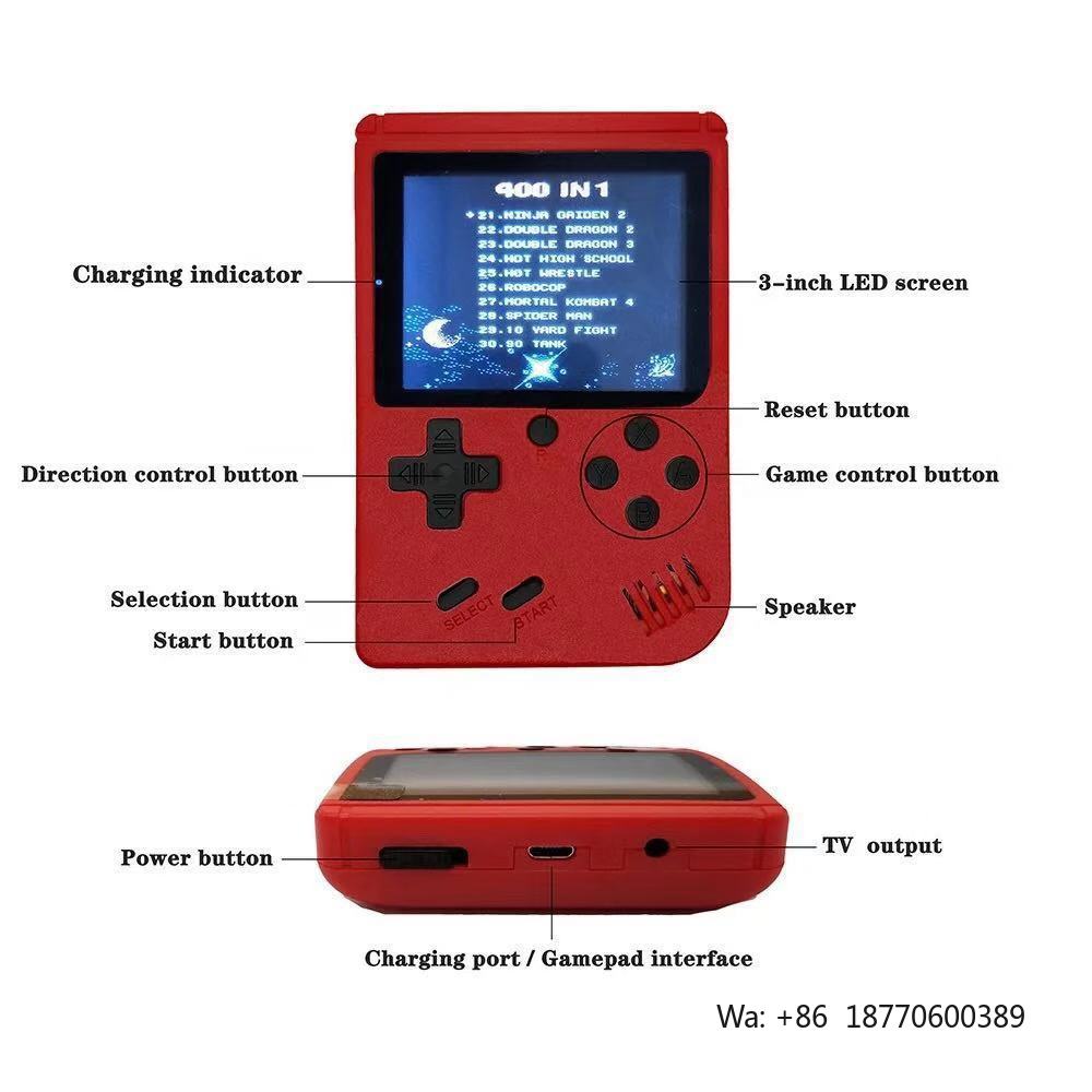 Console de Jogo Portátil 400 e - Handheld Gaming Console avaliação e preço