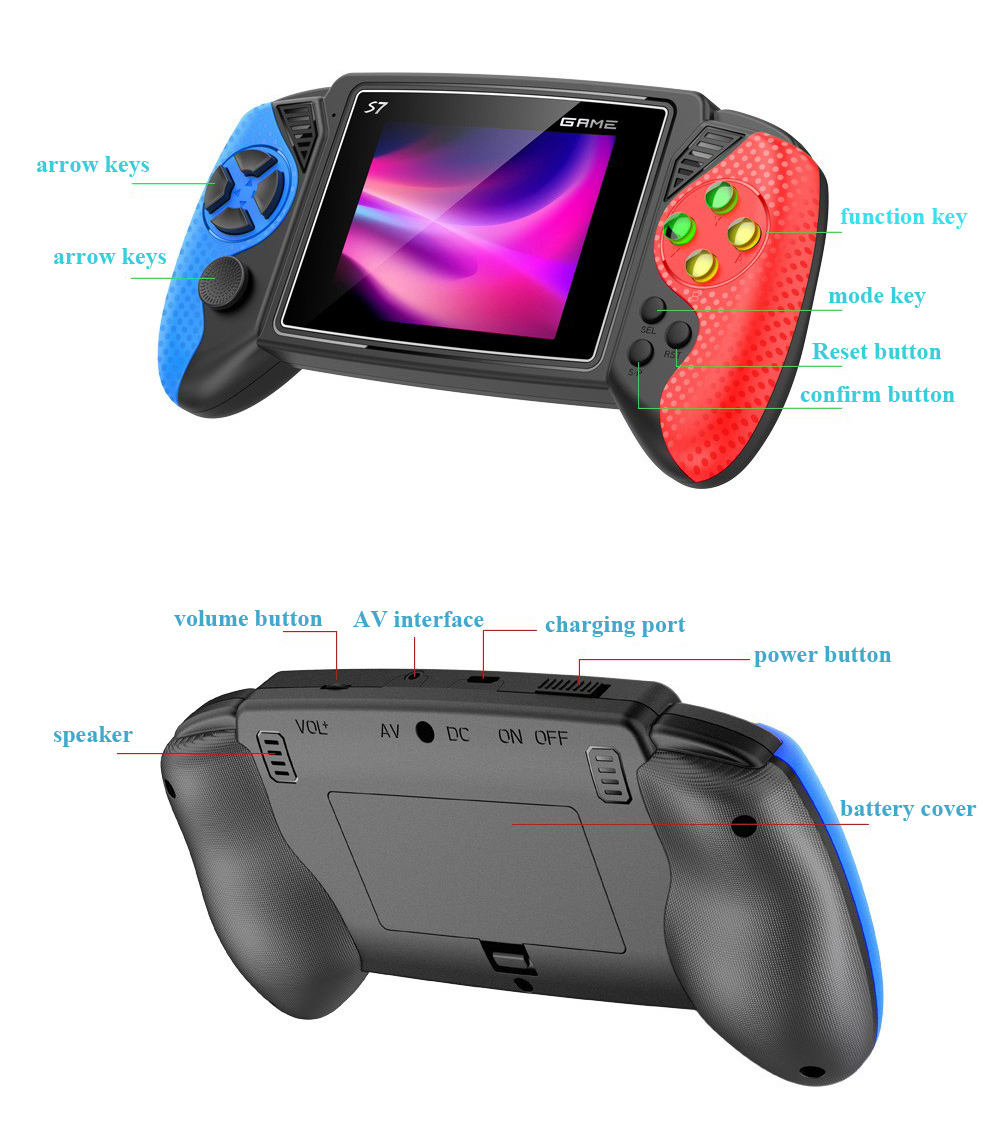 Console de Jogo Portátil Retro - Gaming Console Handheld Retro avaliação e preço