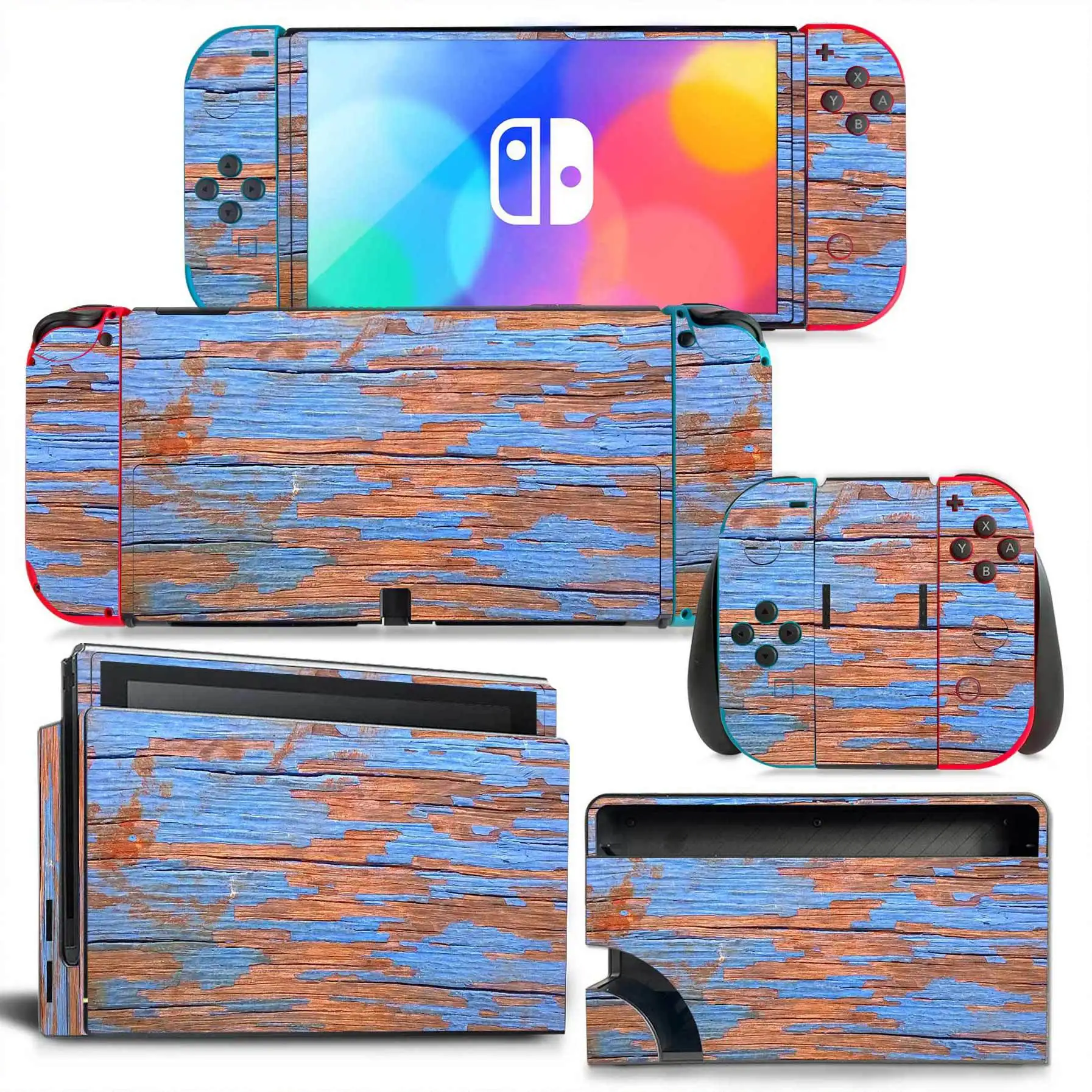 Para Nintendo Switch OLED Ades - Console Skin Wrap avaliação e preço