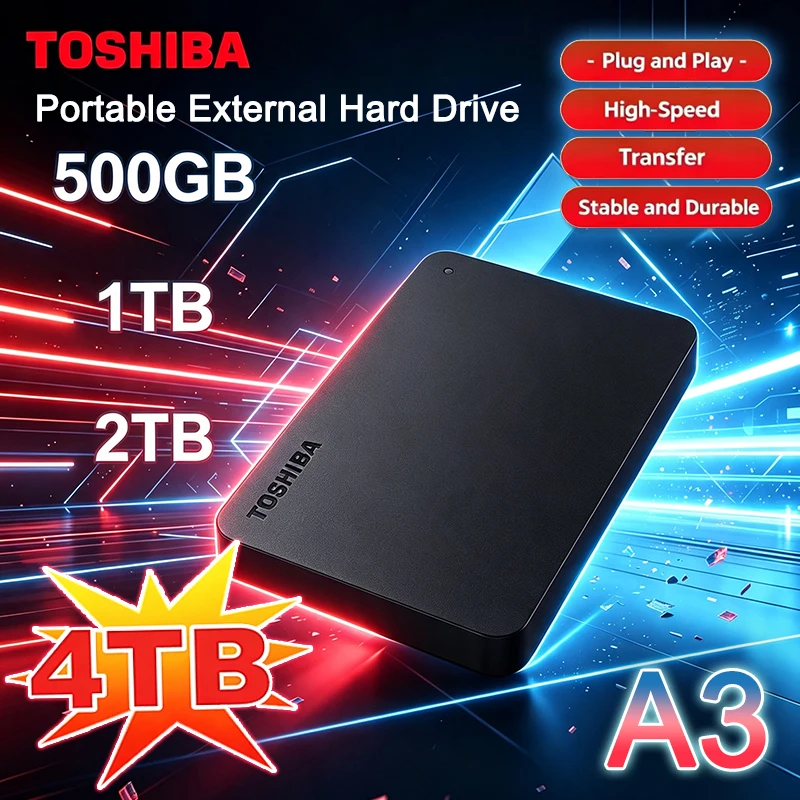 SSD Externo Toshiba A3 Canvio  - Gaming Console Driving avaliação e preço