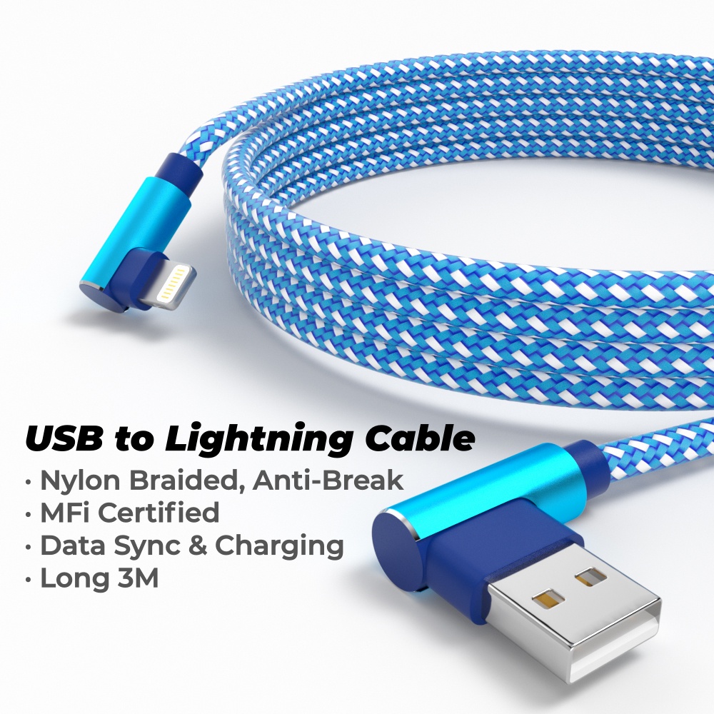 Cabo USB para Lightning ANSEIP - Gaming Console Ipad avaliação e preço
