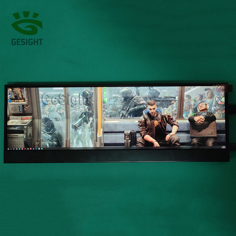 14 Polegada tira longa lcd 384 - Gaming Console Display Case avaliação e preço