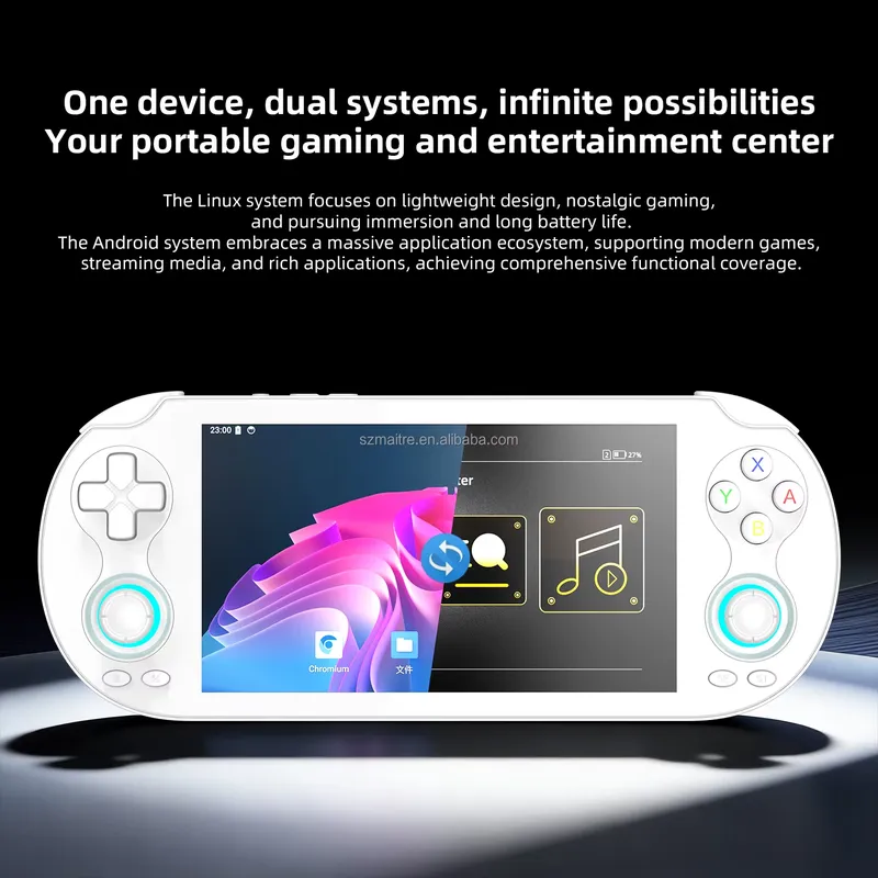 【CHIMU HOME】 Console de jogos  - Handheld Gaming Console avaliação e preço