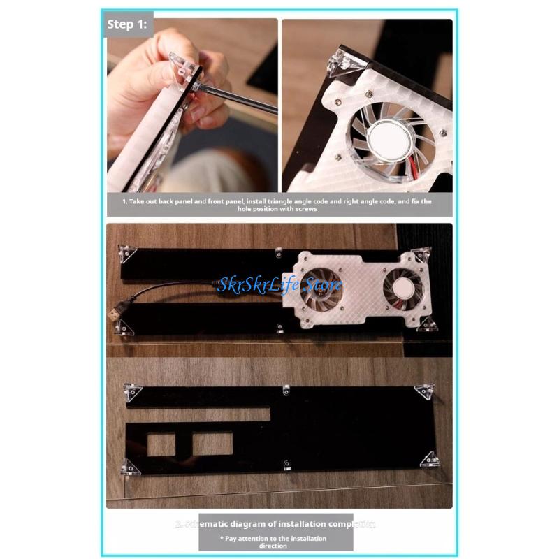 Capa protetora transparente E6 - Gaming Console Display Case avaliação e preço