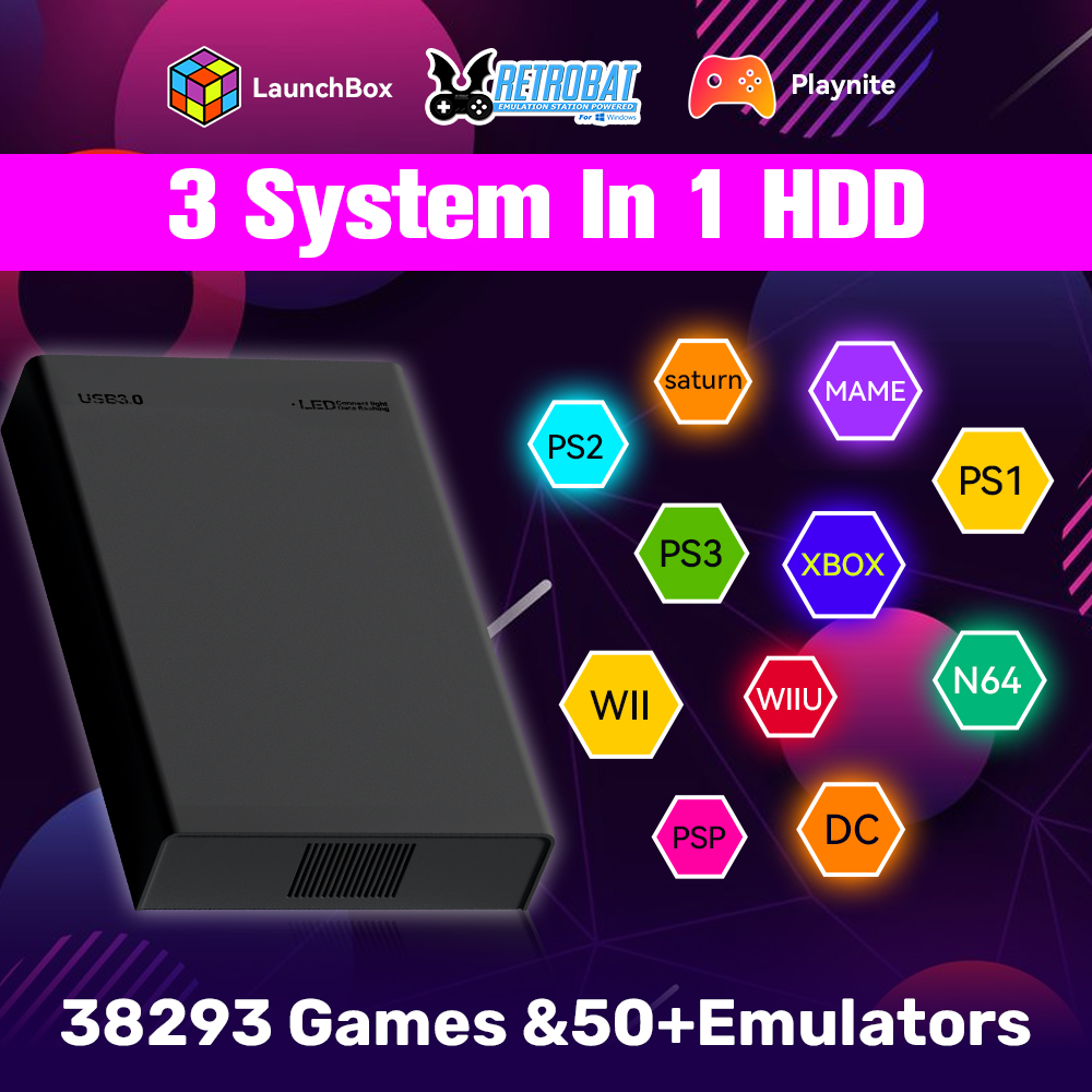 500g retro gaming hdd console  - Gaming Console Com avaliação e preço