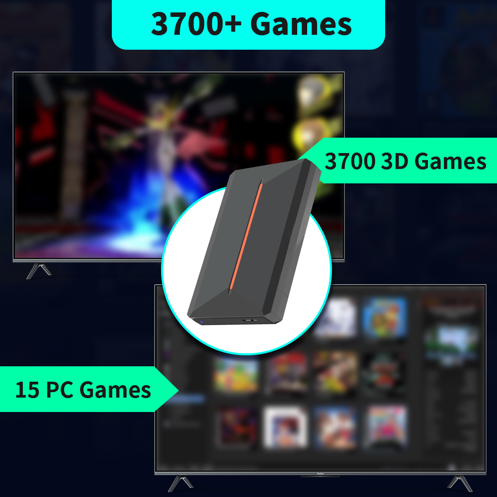 Launchbox OS 500GB Portátil Ga - Gaming Console Com avaliação e preço