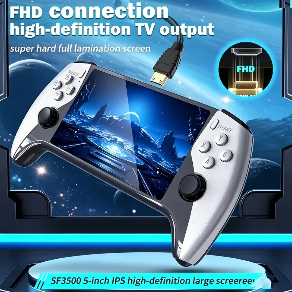 Console de jogos portátil SF35 - Gaming Console Handheld Retro avaliação e preço